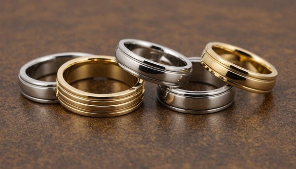 Les meilleurs matériaux pour votre bague à trois anneaux