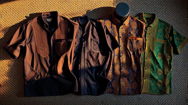 Incontournables chemises africaines pour hommes au style raffiné